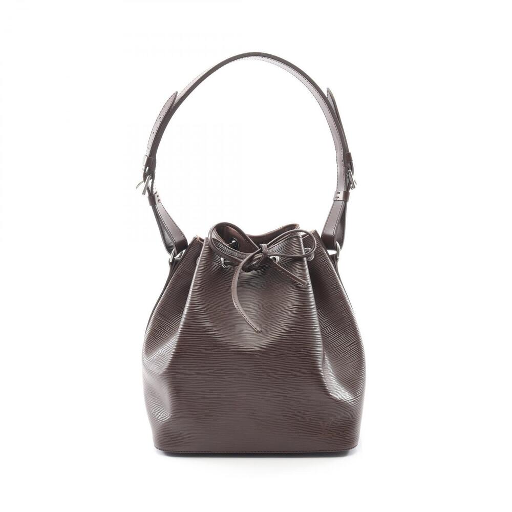 Louis Vuitton Epi Mocha Shoulder Bag Leather Brown